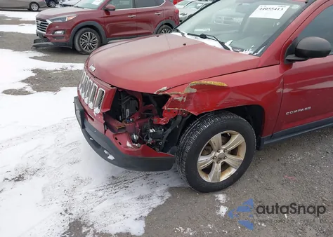 2012 Jeep Compass Latitude from USA, damaged, VIN 1C4NJCEB0CD539617
